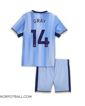Billige Fotballdrakt Tottenham Hotspur Archie Gray #14 Replika Bortedraktsett Barn 2024-25 Kortermet (med bukser)